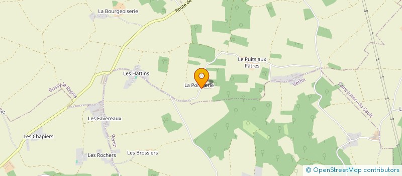 localisation de l'entreprise SCEA FAVE à BUSSY-LE-REPOS