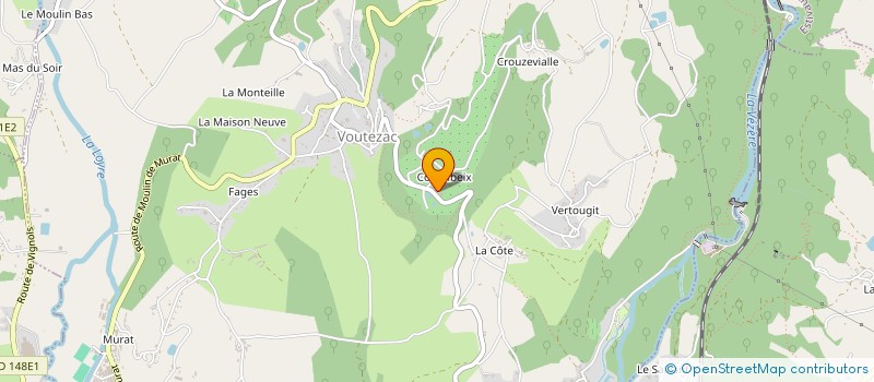 localisation de l'entreprise SCEA FELGINES à VOUTEZAC