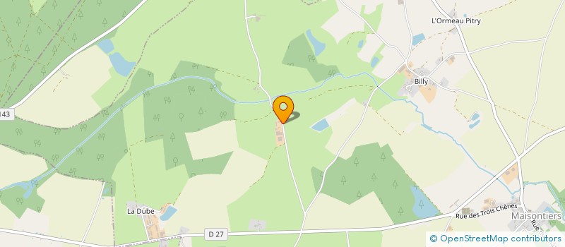 localisation de l'entreprise SCEA FERJOUX  MAISONTIERS