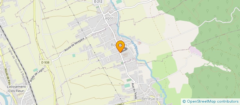 localisation de l'entreprise SCEA FERME CAZENAVE à BORDERES