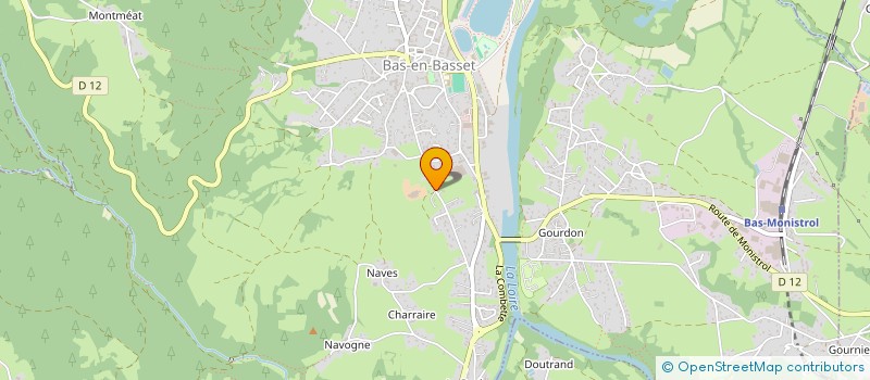 localisation de l'entreprise SCEA FERME CHAPUIS à BAS-EN-BASSET