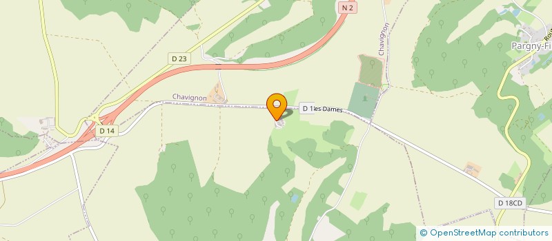 localisation de l'entreprise SCEA FERME DE BOHERY à AIZY-JOUY