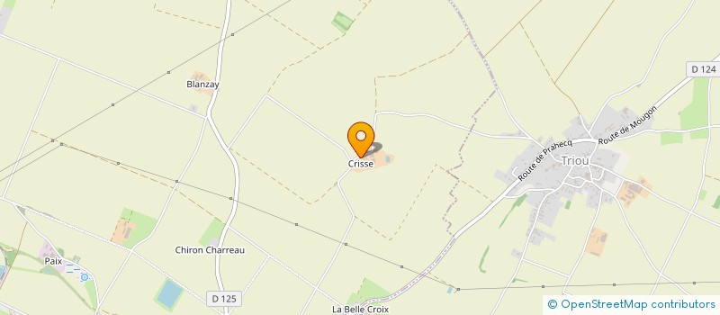 localisation de l'entreprise SCEA FERME DE CRISSE à PRAHECQ