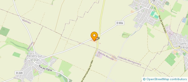 localisation de l'entreprise SCEA FERME DE NACRE  COLLEVILLE MONTGOMERY