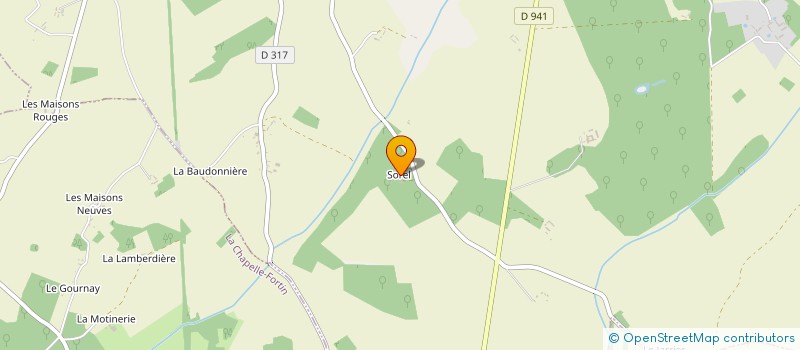 localisation de l'entreprise SCEA FERME DE SOREL à BOISSY-LES-PERCHE