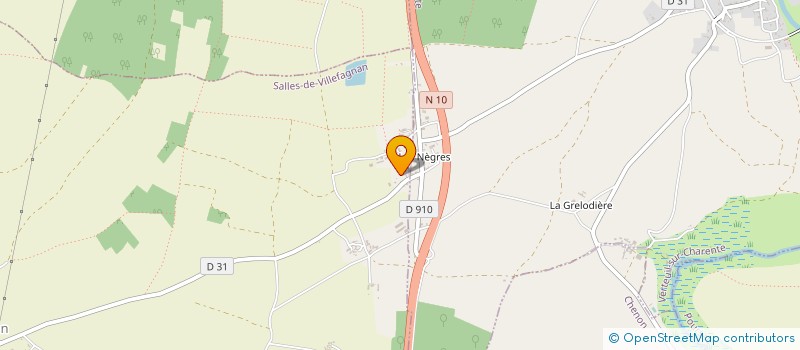 localisation de l'entreprise SCEA FERME DE TOUCHIMBERT à SALLES-DE-VILLEFAGNAN