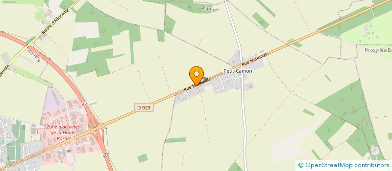 localisation de l'entreprise SCEA FERME DES ALENCONS à CAMON