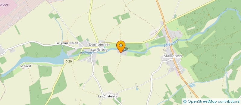 localisation de l'entreprise SCEA FERME DES MOULINS à MAILLEBOIS