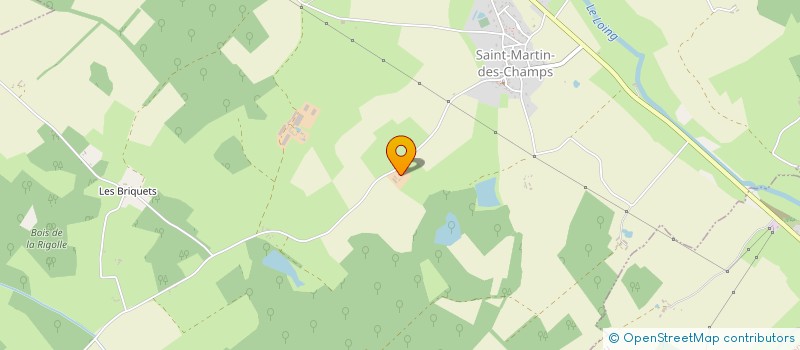 localisation de l'entreprise SCEA FERME DES ROBICHONS  ST MARTIN DES CHAMPS