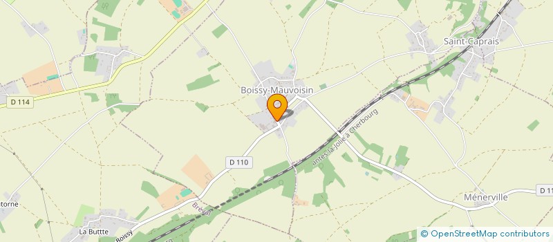 localisation de l'entreprise SCEA FERME DES TOURELLES  BOISSY-MAUVOISIN