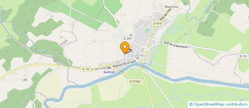 localisation de l'entreprise SCEA FERME DU CLUZET à BAYAS