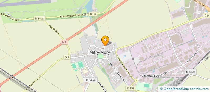 localisation de l'entreprise SCEA FERME DU COQ à MITRY-MORY