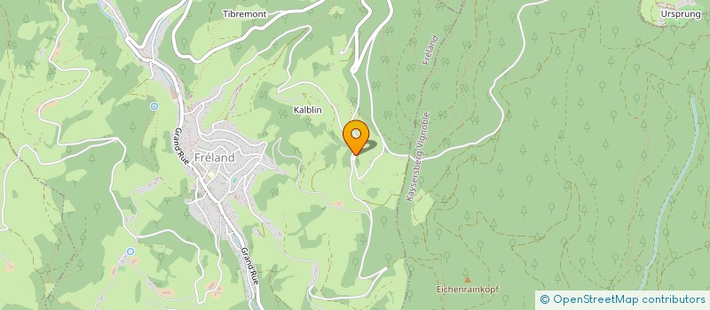localisation de l'entreprise SCEA FERME DU KALBLIN  FRELAND