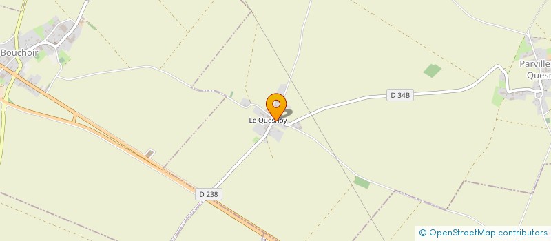 localisation de l'entreprise SCEA FERME DU ROYARD  PARVILLERS-LE-QUESNOY