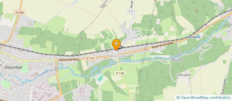 localisation de l'entreprise SCEA FERME DU VILLAGE à ROINVILLE