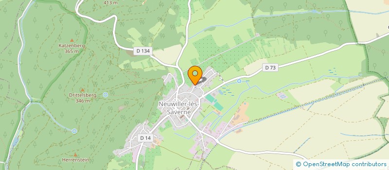 localisation de l'entreprise SCEA FERME GUTFRIED  NEUWILLER-LES-SAVERNE