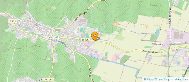 localisation de l'entreprise SCEA FERME L'HIRONDELLE à RIBEAUVILLE