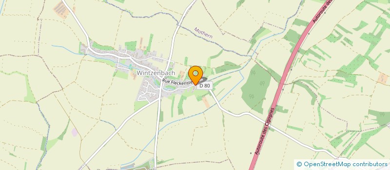 localisation de l'entreprise SCEA FERME LANG  WINTZENBACH