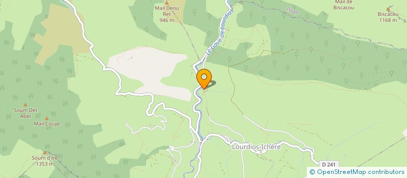 localisation de l'entreprise SCEA FERME LASSALLE  LOURDIOS-ICHERE