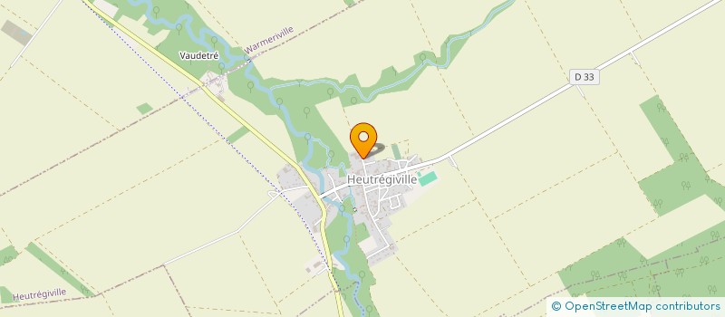 localisation de l'entreprise SCEA FERME ST HUBERT  HEUTREGIVILLE