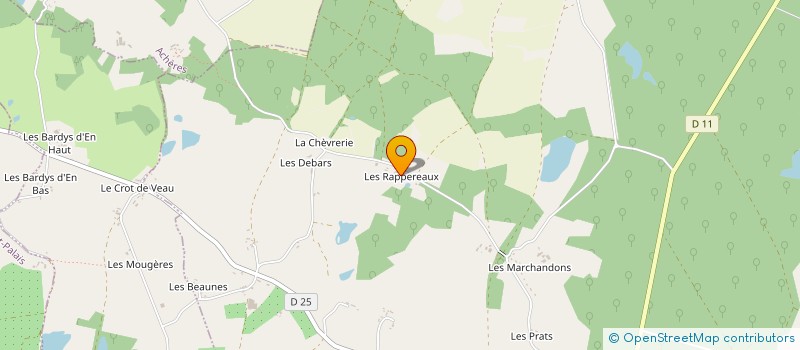 localisation de l'entreprise SCEA FG RANCH  MENETOU-SALON