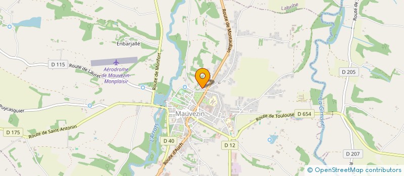 localisation de l'entreprise SCEA FINESTRE  MAUVEZIN