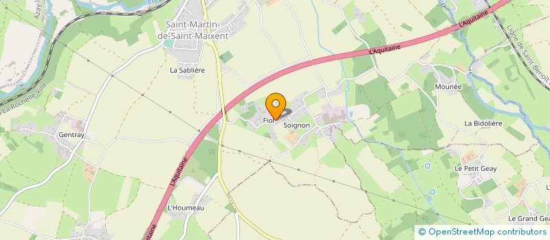 localisation de l'entreprise SCEA FIOL  SAINT-MARTIN-DE-SAINT-MAIXENT