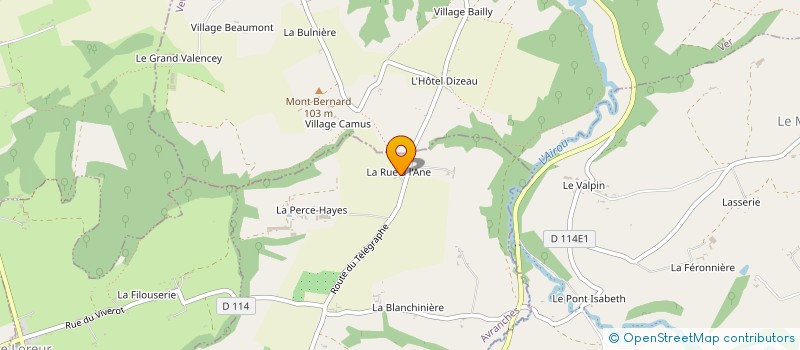 localisation de l'entreprise SCEA FONTAINE à LA MEURDRAQUIERE