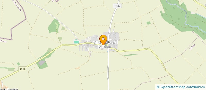 localisation de l'entreprise SCEA FOSSIER GUERIN à VILLERS-DEVANT-LE-THOUR