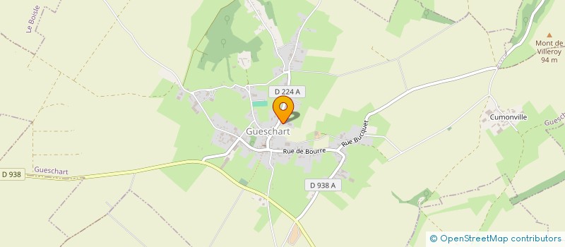 localisation de l'entreprise SCEA FOUCONNIER à GUESCHART