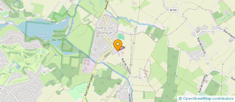 localisation de l'entreprise SCEA FOURNIER  FOREST-SUR-MARQUE