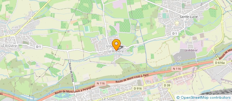 localisation de l'entreprise SCEA FOXONET  VILLENEUVE-LA-RIVIERE