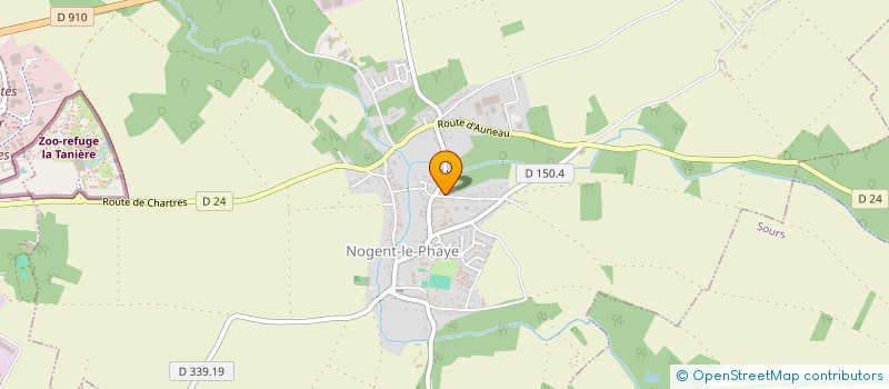 localisation de l'entreprise SCEA FRANCOIS ET RAYMOND MARTIN à NOGENT-LE-PHAYE