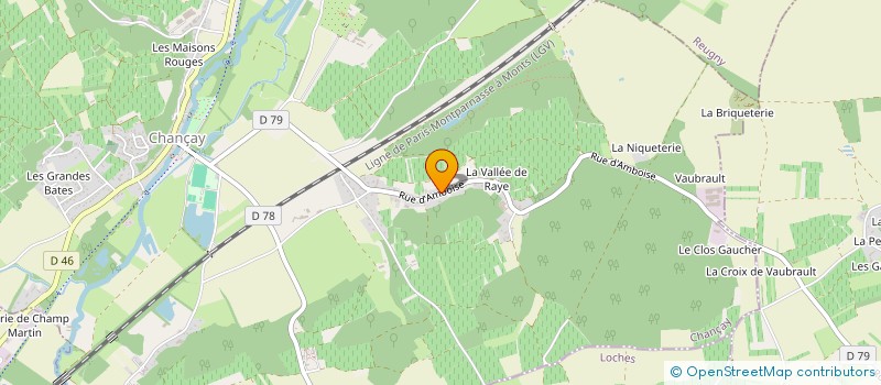 localisation de l'entreprise SCEA FREDERIC TESTON  CHANCAY