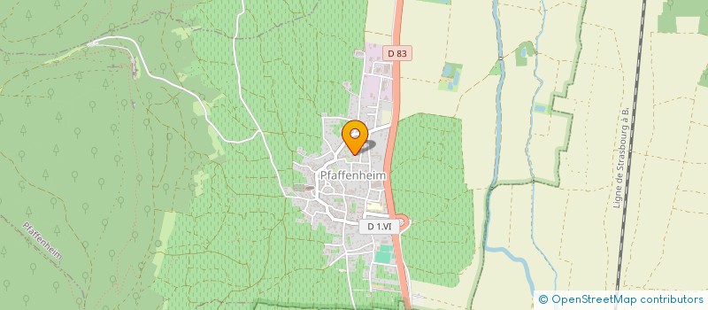 localisation de l'entreprise SCEA FREYTAG RUOLT  PFAFFENHEIM