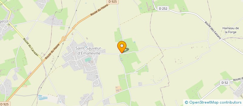 localisation de l'entreprise SCEA FRIBOULET DENIS  SAINT-SAUVEUR-D'EMALLEVILLE