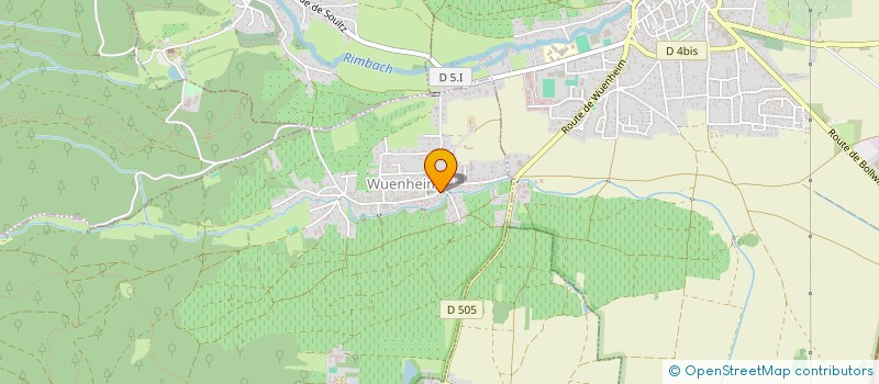 localisation de l'entreprise SCEA FUGLER-SCHUMACHER  WUENHEIM