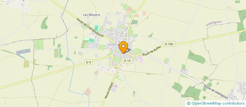 localisation de l'entreprise SCEA GACOUGNOLLE JEAN-CLAUDE à SOUVIGNE