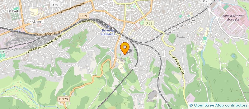 localisation de l'entreprise SCEA GAIA ET DEMETER  BRIVE-LA-GAILLARDE