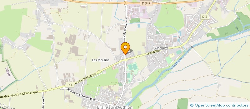 localisation de l'entreprise SCEA GAIGNARD PIQUELIN à LOIRE-AUTHION