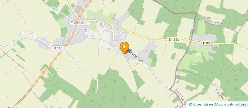localisation de l'entreprise SCEA GALERNE à FAVEROLLES