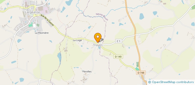 localisation de l'entreprise SCEA GALLARD  TRAYES