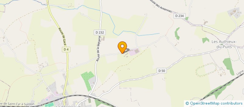 localisation de l'entreprise SCEA GAPREE à LE MERLERAULT