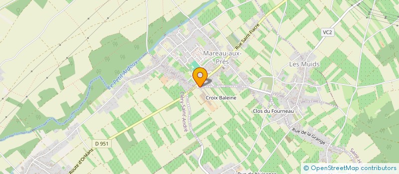 localisation de l'entreprise SCEA GATELIER à MEZIERES-LEZ-CLERY