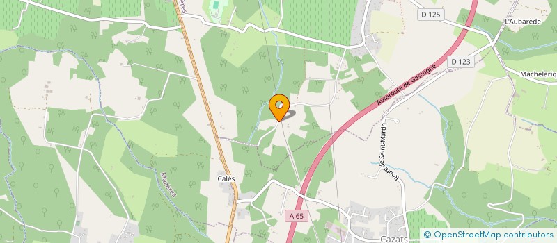 localisation de l'entreprise SCEA GAUJADE à BOMMES