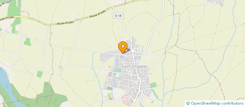 localisation de l'entreprise SCEA GAVIGNAN à SAINT-CHAPTES