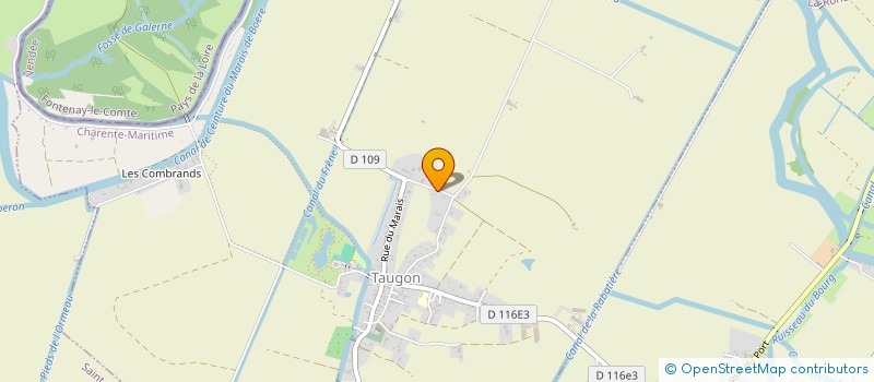 localisation de l'entreprise SCEA GENAUZEAU C  TAUGON