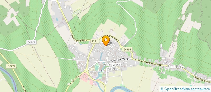 localisation de l'entreprise SCEA GERARD-PERICART à DOMPTIN