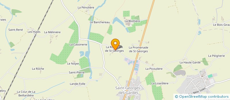 localisation de l'entreprise SCEA GIRARD EM  CHEMILLE-EN-ANJOU