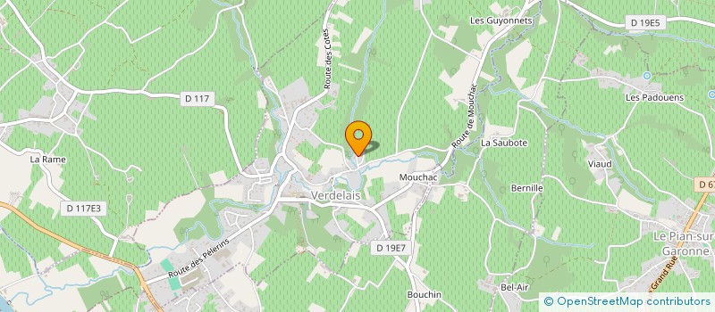 localisation de l'entreprise SCEA GIROTTI  VERDELAIS